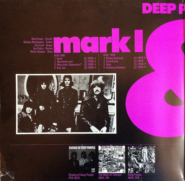 Release: Mark I & II-Vinyl-Netherlands-None-1A 184-94865/6-5579823
