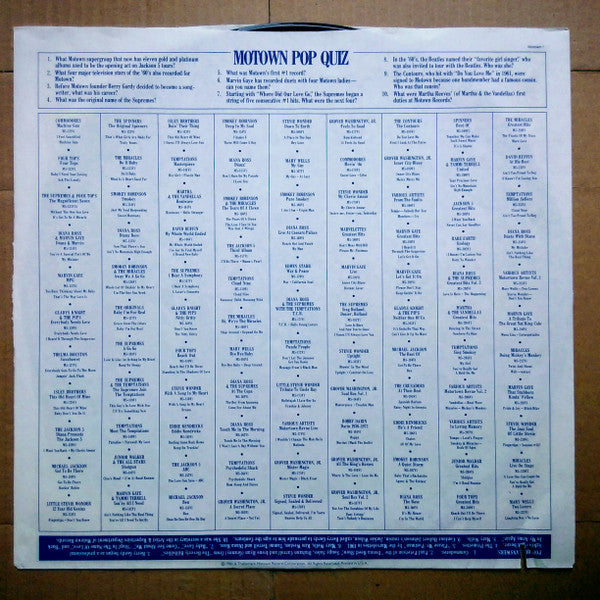 Great Songs And Performances That Inspired The Motown 25th Anniversary T.V. Special