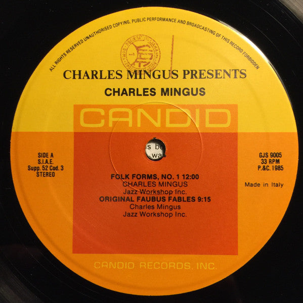 Presents Charles Mingus