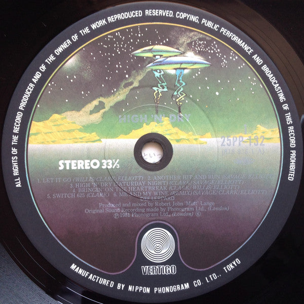 High 'N' Dry = ハイ&ドライ