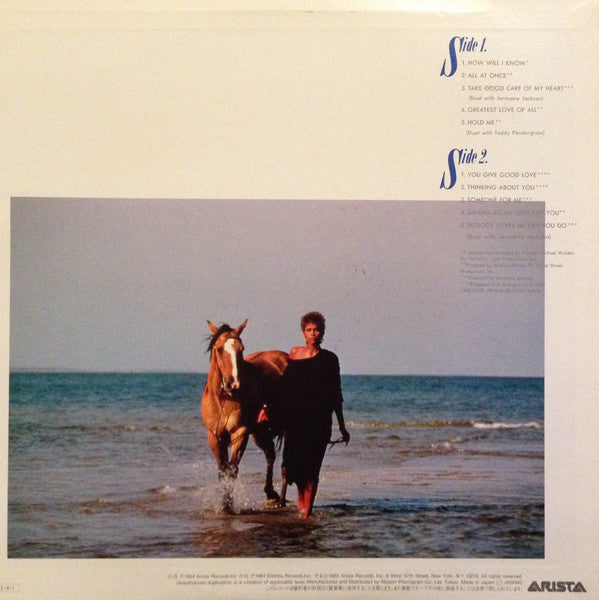 Whitney Houston = そよ風の贈りもの