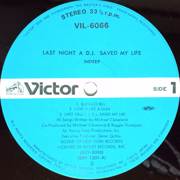 Last Night A D.J. Saved My Life