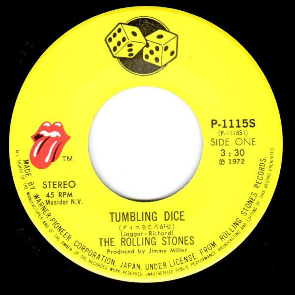 Tumbling Dice / Sweet Black Angel