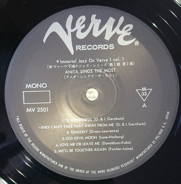 Anita Sings The Most