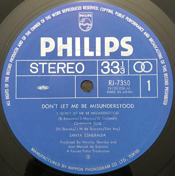 Don't Let Me Be Misunderstood