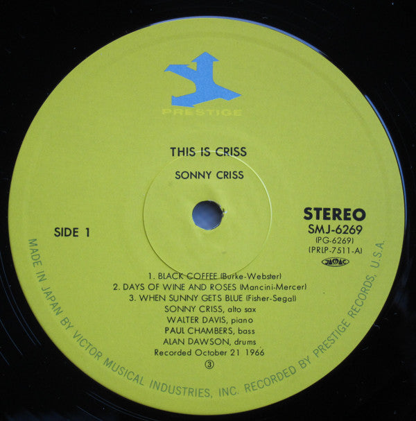 This Is Criss!