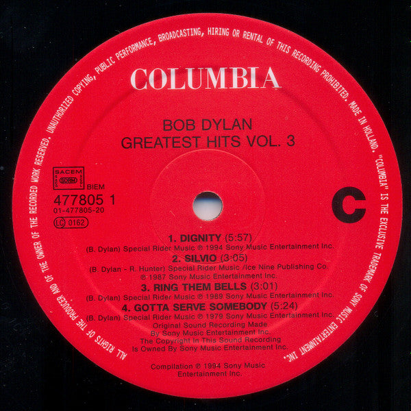 Bob Dylan's Greatest Hits Volume 3