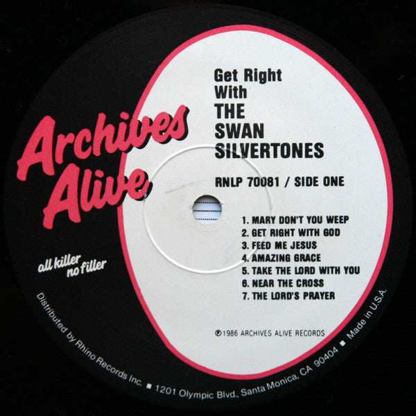 Get Right With The Swan Silvertones