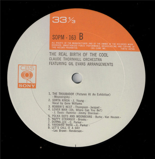 The Real Birth Of The Cool (Featuring Gil Evans Arrangements)