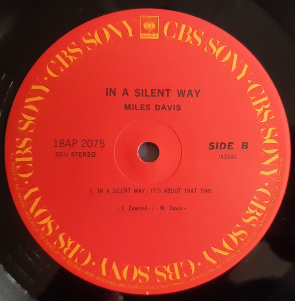 In A Silent Way