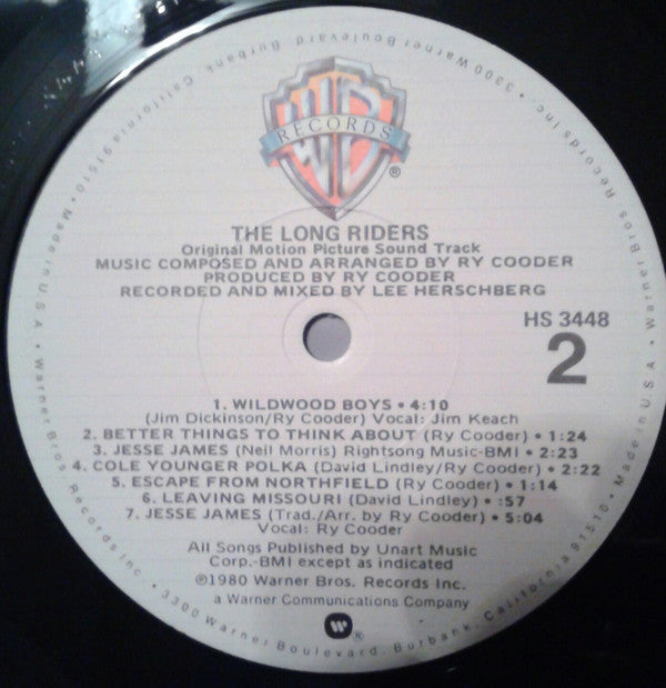 The Long Riders (Original Sound Track)