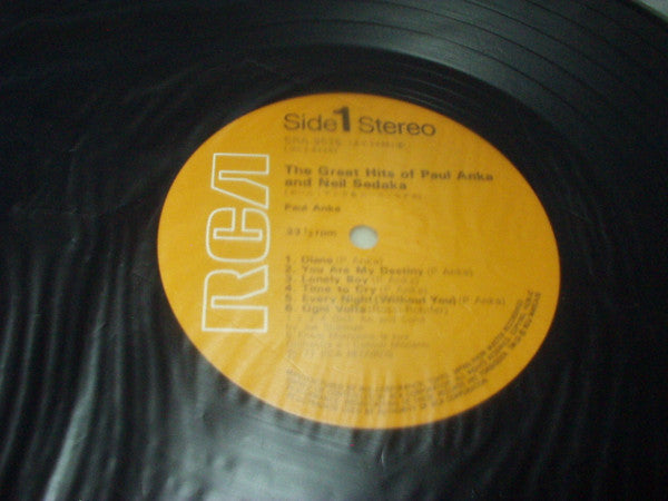 The Great Hits of Paul Anka and Neil Sedaka