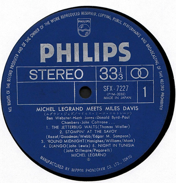 Michel Legrand Meets Miles Davis