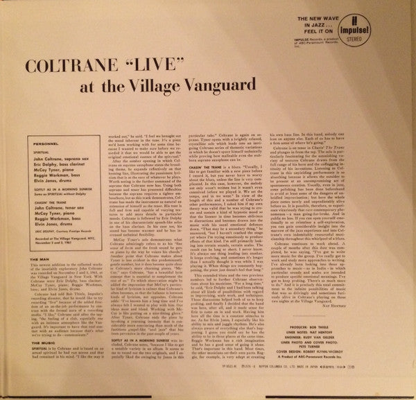 "Live" At The Village Vanguard