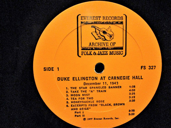 Duke Ellington At Carnegie Hall December 11, 1943