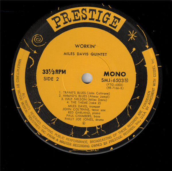Workin' With The Miles Davis Quintet