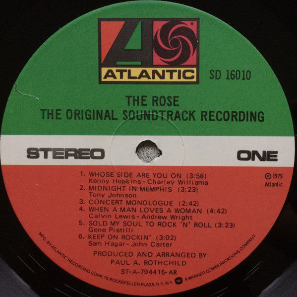 The Rose - The Original Soundtrack Recording