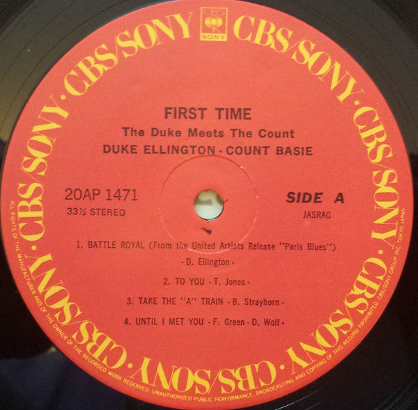 First Time! The Count Meets The Duke