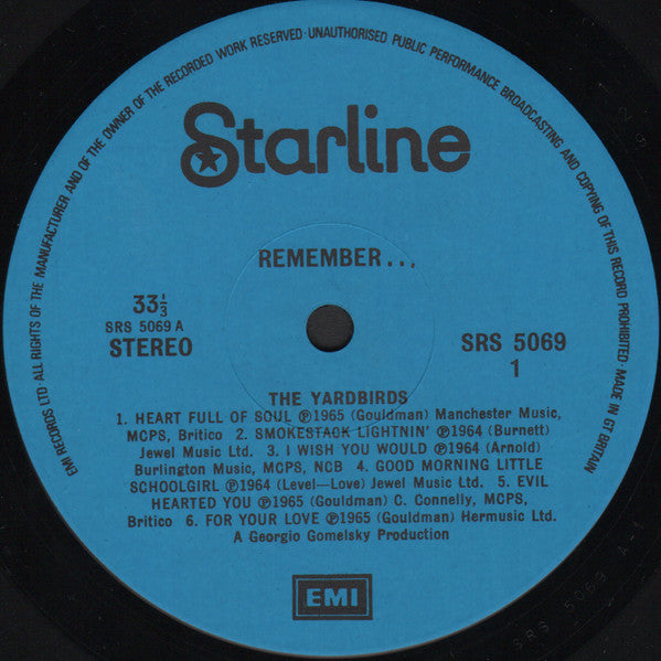 Remember... The Yardbirds