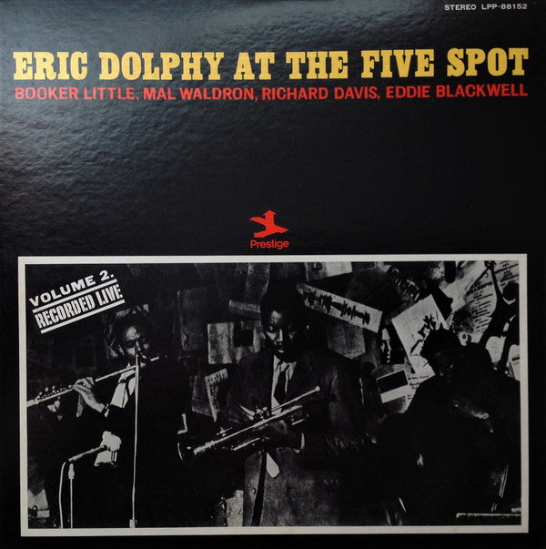 Eric Dolphy At The Five Spot Volume 2 = エリック・ドルフィー・アット・ザ・5・スポット Vol.2