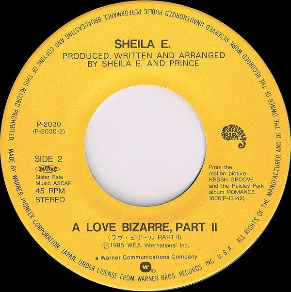 A Love Bizarre = ラヴ・ビザール