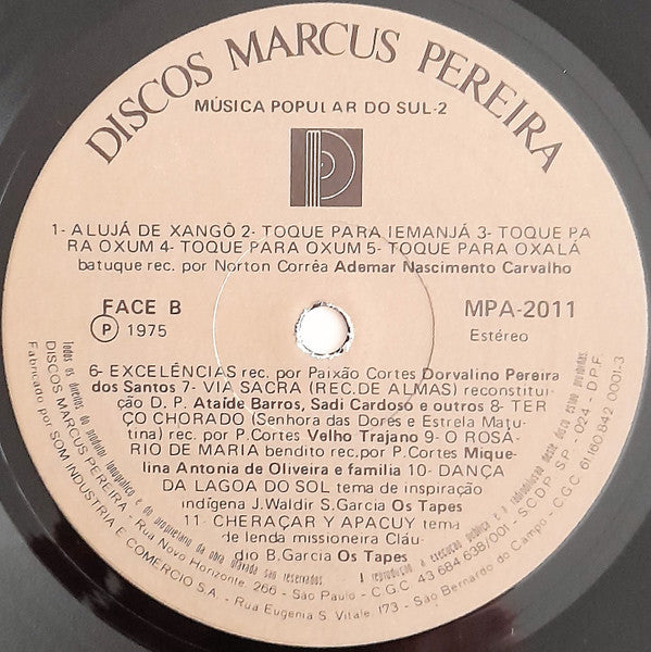 Música Popular Do Sul 2