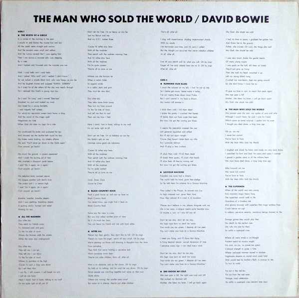 The Man Who Sold The World