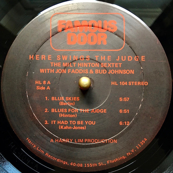 Here Swings The Judge