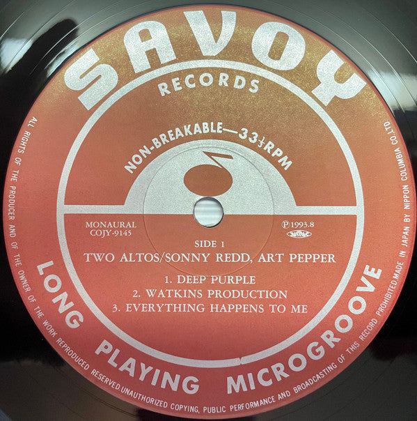 Art Pepper & Sonny Redd