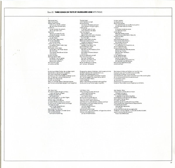 The Complete Works Of Anton Webern, Volume 1 (Op. 1-31)