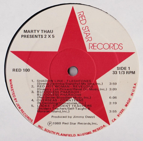 Marty Thau Presents 2x5
