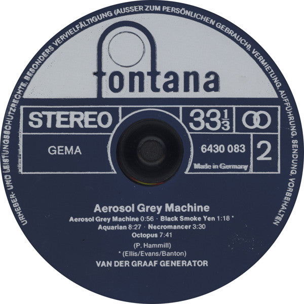 The Aerosol Grey Machine