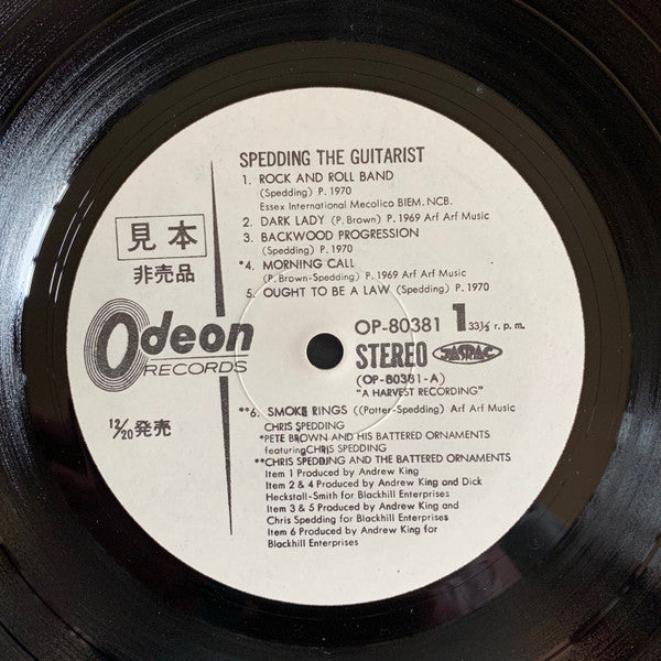 Spedding The Guitarist