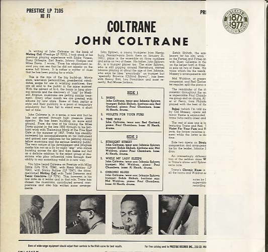Coltrane = コルトレーン