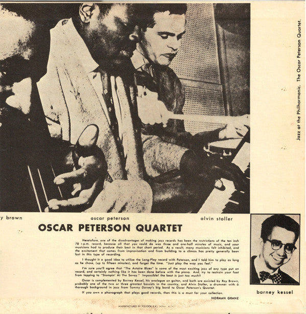 The Oscar Peterson Quartet #1