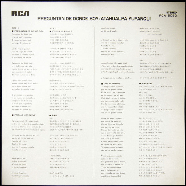 Preguntan De Donde Soy