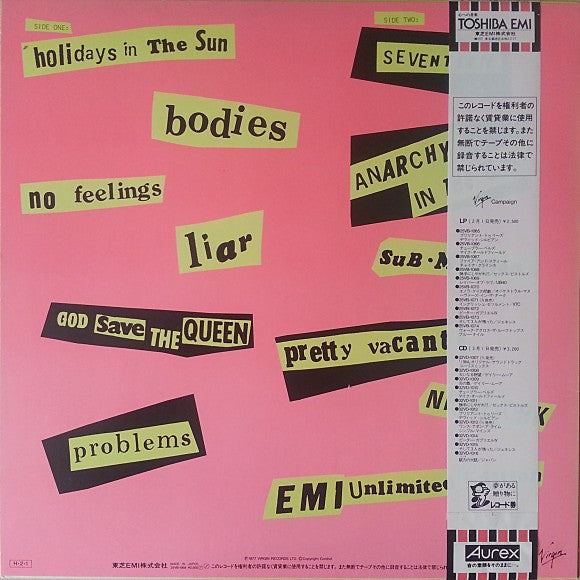 Never Mind The Bollocks Here's The Sex Pistols