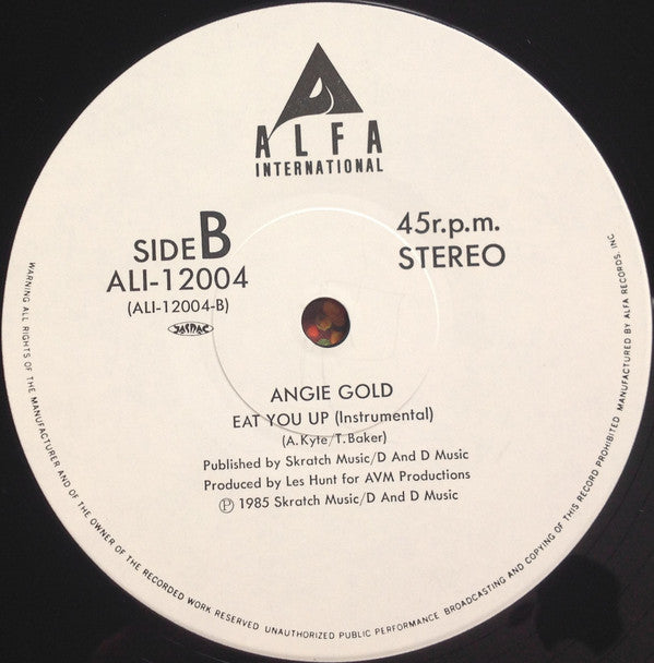 Eat You Up = 素敵なハイエナジー・ボーイ