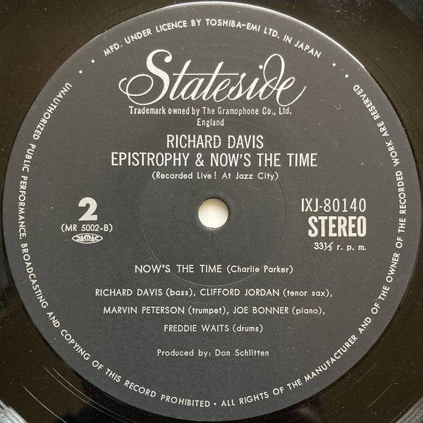 Epistrophy & Now's The Time