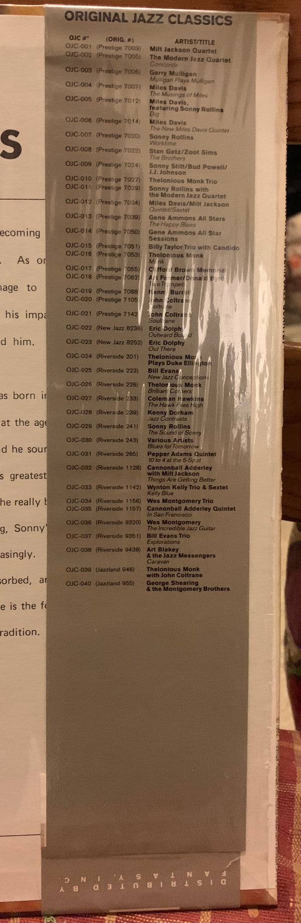 Sonny Rollins With The Modern Jazz Quartet