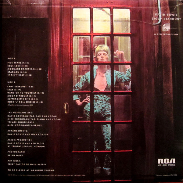 The Rise And Fall Of Ziggy Stardust And The Spiders From Mars