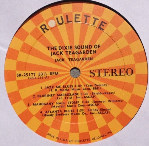 The Dixie Sound Of Jack Teagarden