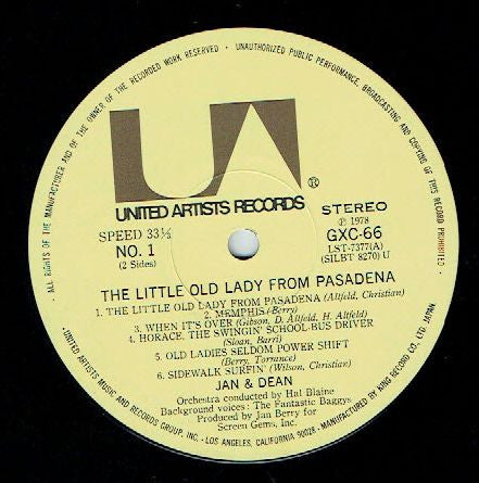 Little Old Lady From Pasadena