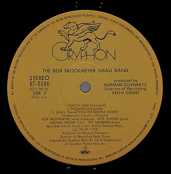 The Bob Brookmeyer Small Band