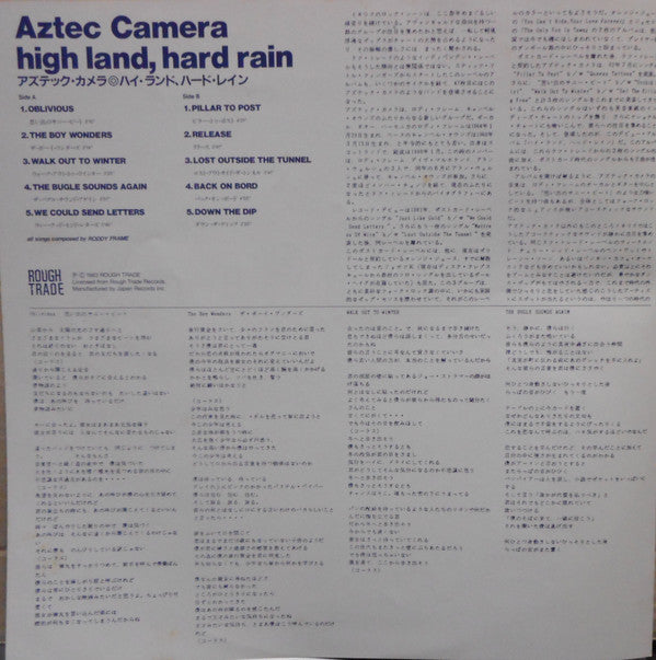 High Land, Hard Rain