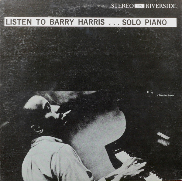 Listen To Barry Harris . . . Solo Piano