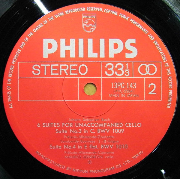 Die 6 Suiten Für Violoncello Solo BWV 1007-1012