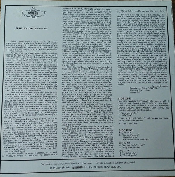 Release: Unknown Release-Vinyl-US-1981-1037-9204366