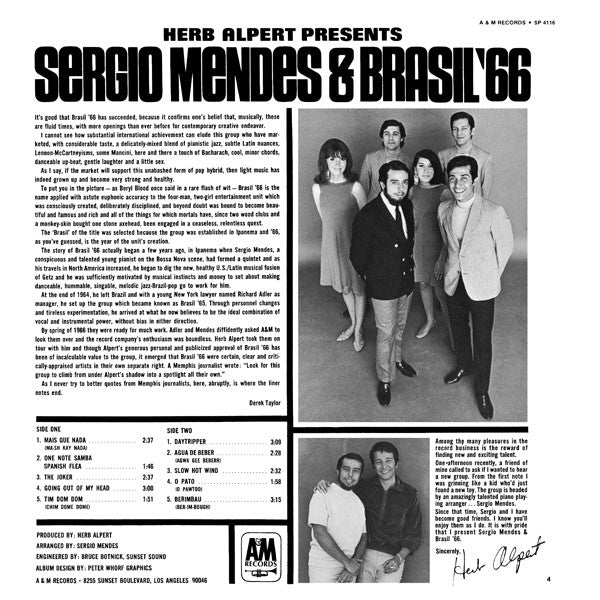 Herb Alpert Presents Sergio Mendes & Brasil '66