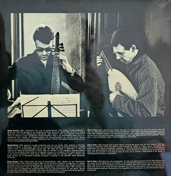 Ortiz, Morley, Dowland, Rauh, Newsidler, Ballard, Robinson, Abel, De Caix D'Hervelois